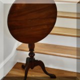 F42. Tilt top table. 